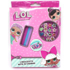 L.O.L. Surprise Geschenkset 3 Armbänder + 18 Anhänger + 6 Haarklips - Offiziell Lizensiert - 3 Bracelets + 18 Charms + 6 Hair Clips - Gift Bundle