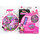 Disney Minnie Mouse Geschenkset 3 Armbänder + 18 Anhänger + 6 Haarklips - Offiziell Lizensiert - 3 Bracelets + 18 Charms + 6 Hair Clips - Gift Bundle