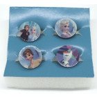 Disney Frozen Geschenkset 4 Ringe + 4 Haarreifen + 4 Haarklips - Offiziell Lizensiert - 4 Rings + 4 Head Bands + 4 Hair Clips - Gift Bundle