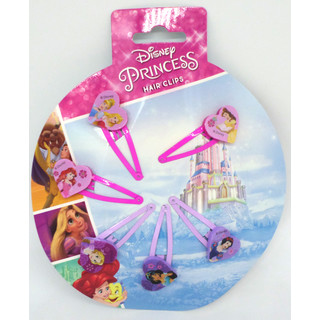 Disney Princess Set - 6 Haarklips - Offiziell Lizensiert - 6 Hair Clips