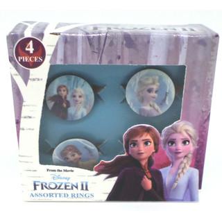 Disney Frozen - 4 Ringe - Offiziell Lizensiert - 4 Ring Box Set