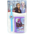 Disney Frozen Geschenkset Uhr + Geldbörse  -...