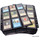 10 Docsmagic.de 18-Pocket Pages Black - Sideloading - 11 Holes - MTG PKM YGO - Ordnerseiten Schwarz