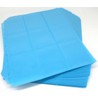 50 Docsmagic.de 18-Pocket Pages Light Blue - Sideloading - 11 Holes - MTG PKM YGO - Ordnerseiten Hellblau