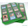 50 Docsmagic.de 18-Pocket Pages Dark Green - Sideloading - 11 Holes - MTG PKM YGO - Ordnerseiten Dunkelgrün