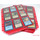 50 Docsmagic.de 18-Pocket Pages Red - Sideloading - 11 Holes - MTG PKM YGO - Ordnerseiten Rot