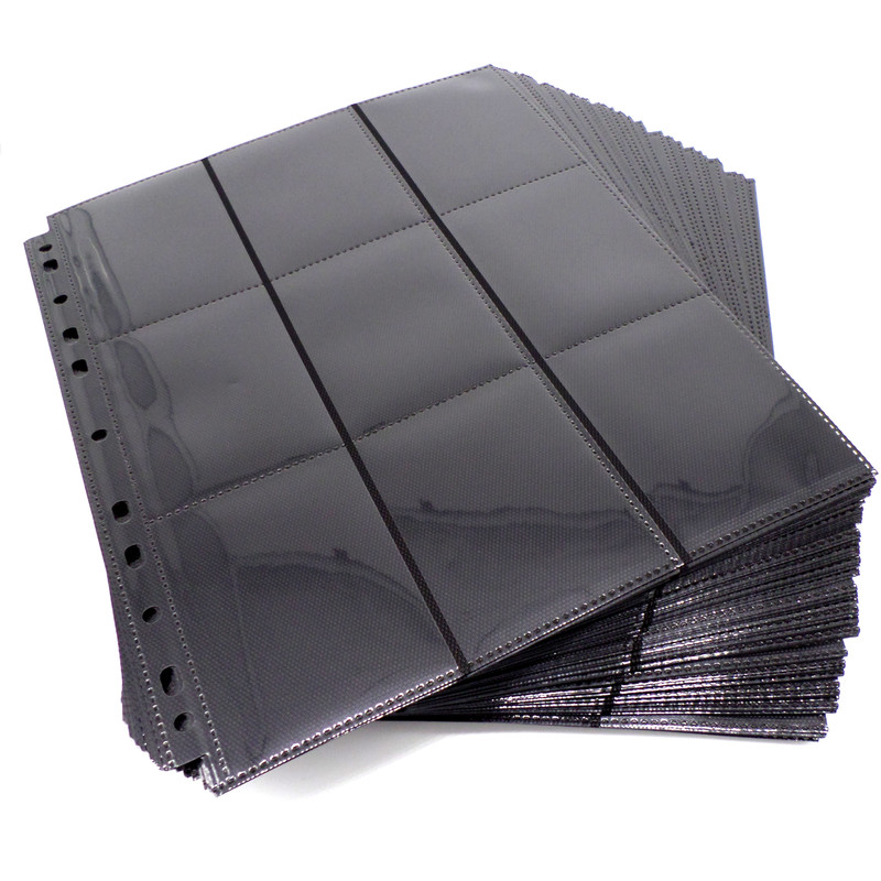 UG 18-Pocket Side-Loading Supreme Pages Black - 10 Stück