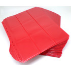 100 Docsmagic.de 18-Pocket Pages Red - Sideloading - 11 Holes - MTG PKM YGO - Ordnerseiten Rot