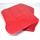 100 Docsmagic.de 18-Pocket Pages Red - Sideloading - 11 Holes - MTG PKM YGO - Ordnerseiten Rot