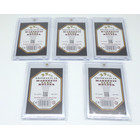 5 x Docsmagic.de Magnetic Card Holder Clear 35 PT UV safe...