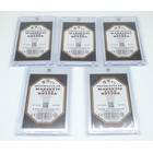 5 x Docsmagic.de Magnetic Card Holder Clear 55 PT UV safe - Magnet Kartenhalter