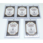5 x Docsmagic.de Magnetic Card Holder Clear 55 PT UV safe...