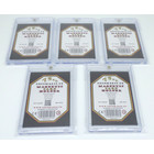 5 x Docsmagic.de Magnetic Card Holder Clear 75 PT UV safe...