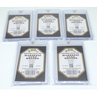 5 x Docsmagic.de Magnetic Card Holder Clear 100 PT UV safe - Magnet Kartenhalter