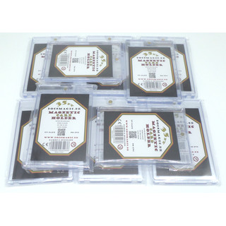 10 x Docsmagic.de Magnetic Card Holder Clear 35 PT UV safe - Magnet Kartenhalter