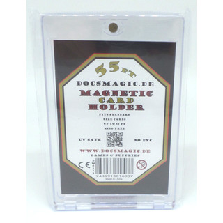 25 x Docsmagic.de Magnetic Card Holder Clear 55 PT UV safe - Magnet Kartenhalter