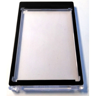 5 x Docsmagic.de Magnetic Card Holder Black Border 55 PT UV safe - Magnet Kartenhalter