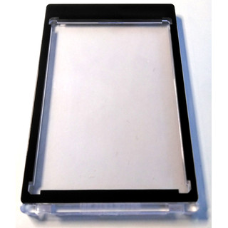 10 x Docsmagic.de Magnetic Card Holder Black Border 35 PT UV safe - Magnet Kartenhalter