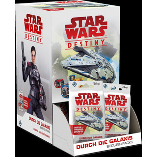 Star Wars: Destiny - Durch Die Galaxis Booster (36) Display  - Deutsch