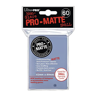 Ultra Pro SLEEVES Pro-Matte D10 Kartenspiel (klein, transparent)