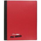 Ultra Pro Flip Pro-Binder 4-Pocket - Red White - Rot...