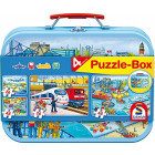 Verkehrsmittel, Puzzle-Box, 2x26, 2x48 Teile im...