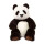 WWF Plüsch Kollektion WWF00542 - Plüschfigur Panda Sitzend 22 cm, Plüschtiere