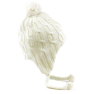 Audio Beanie Peruvian Cable With Pom Poms Kopfhörer