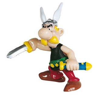 Asterix: Figur Asterix kampfbereit
