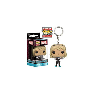 Funko Pocket POP! Marvel Keychain - Spider-Gwen Unmasked Vinyl Figure 4cm limited