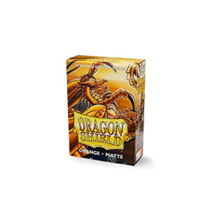 Dragon Shield Standard Sleeves - Matte Orange (100 Sleeves)