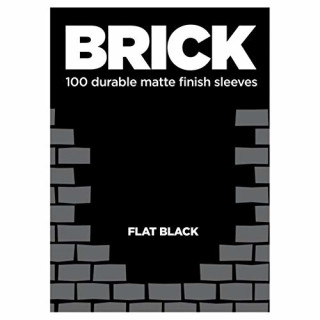 Legion - Brick Sleeves - Flat Black (100 Sleeves)