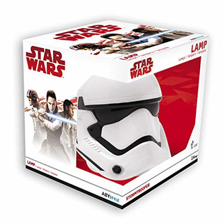 Star Wars 3D Lampe Stormtrooper First Order 2 Leuchtmodi 17,5x15x17cm weiß