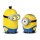 Joy Toy 90327 Minions Salz und Pfefferstreuer in Keramik als Set in Geschenkpackung 7,5 x 12,5 x 11 cm