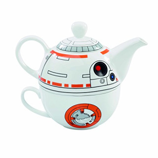 Star Wars BB-8 Teekanne + Tasse Teekanne orange/weiß