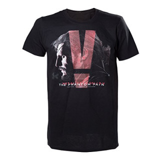 T-Shirt Bioworld - Metal Gear Solid - Phantomschmerz, Schwarz, L