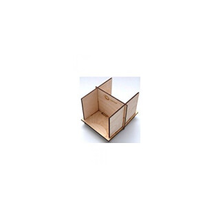 e-Raptor 93624 - Board Game Card Holders: Card Holder Wooden - 2L DIY