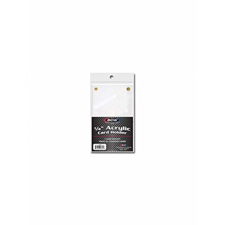 BCW - 1/4 Inch Acrylic Card or Holder with UV Protection - Ideal for ing Baseball & Other Sports Cards