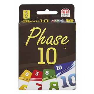 Mattel FFY05 Phase 10, Kartenspiel