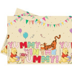 Disney Winnie the Pooh Alphabet Tischdecke Kindergeburtstag