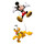 Decofun 24001 Mickey - Mini Foam Elements 2-Stück