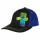 JINX Minecraft Zombie Stretch-Fit Baseball Hat (Purple, One Size)