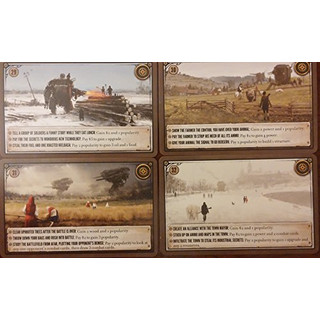 Scythe: Kickstarter Promo Encounter Cards #29-32