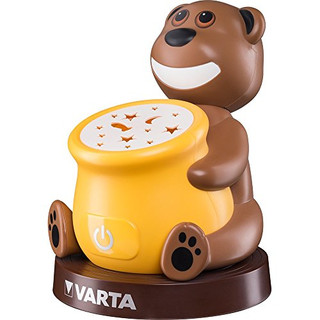 Varta Paul the Bear LED Nachtlicht (Schlummerleuchte geeignet für Kinder, Orientierungslicht)