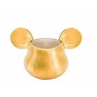 Mickey Mouse Deluxe 3D goldiger Eierbecher 11x7x7 cm in...