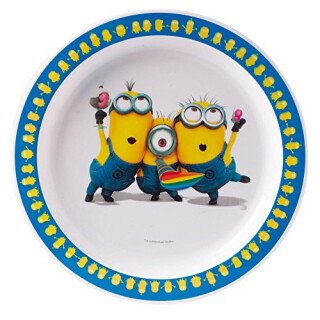 Minions Teller 22 cm - Kunststoff