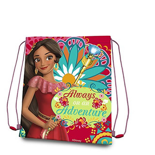 Kids 077707 2017 Disney Elena String Bag for The Gym, 40 cm, Red
