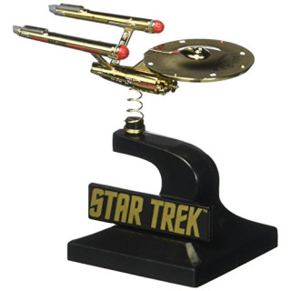 SDCC 2016 Star Trek: The Original Series Enterprise Monitor Mate Bobble Ship 24K Gold Plated - EXCLUSIVE LIMITED EDITION 0819/1260