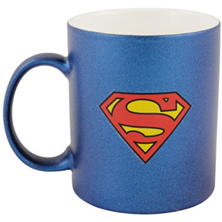 Superman - Logo Tasse/Mug Metallic Optik 300 ml
