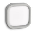 Philips LED Wandaußenleuchte Puddle, grau, 172698716